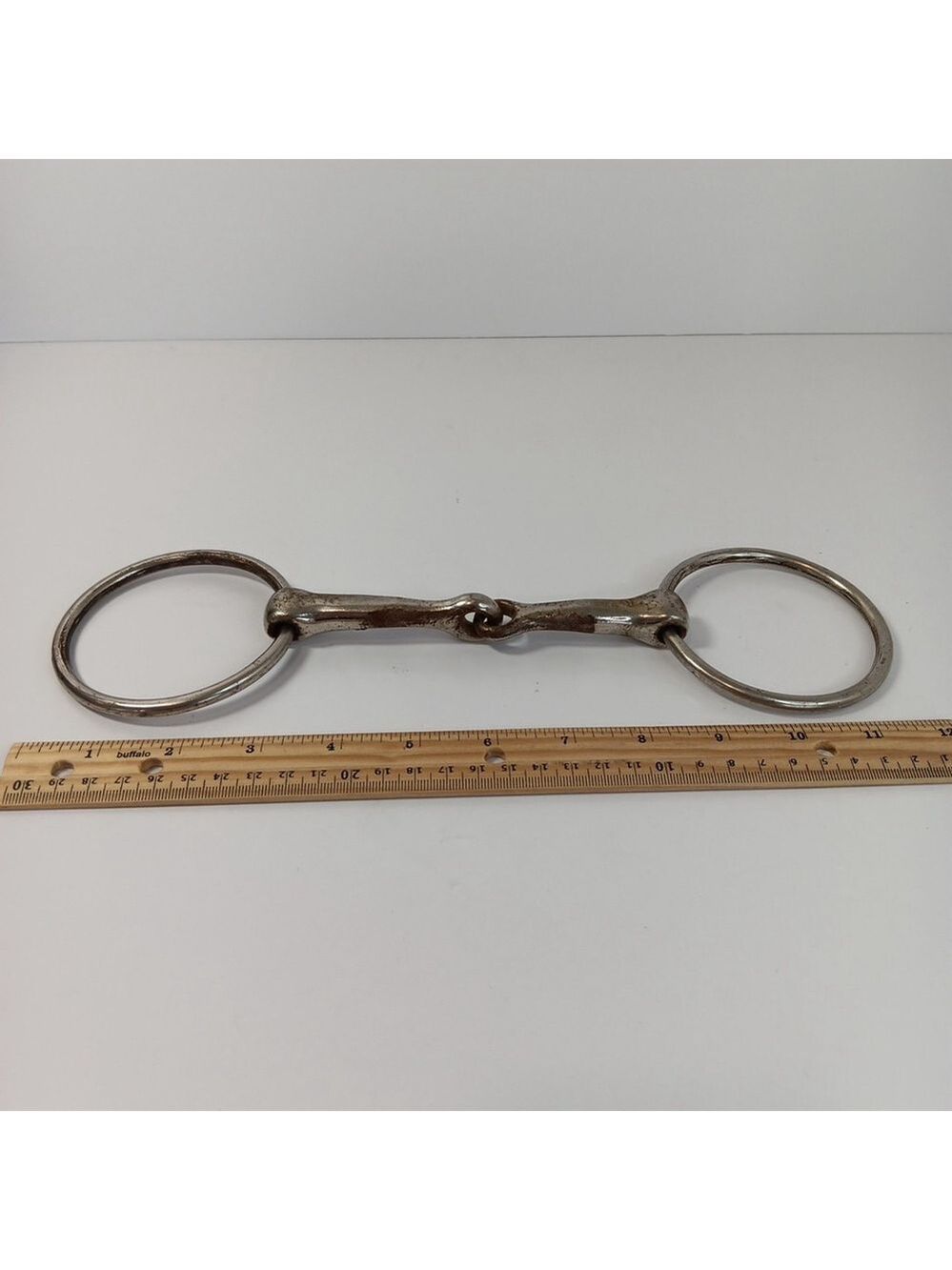 Horse Bridal Bit Iron Harness Western 12” Long See Photos
